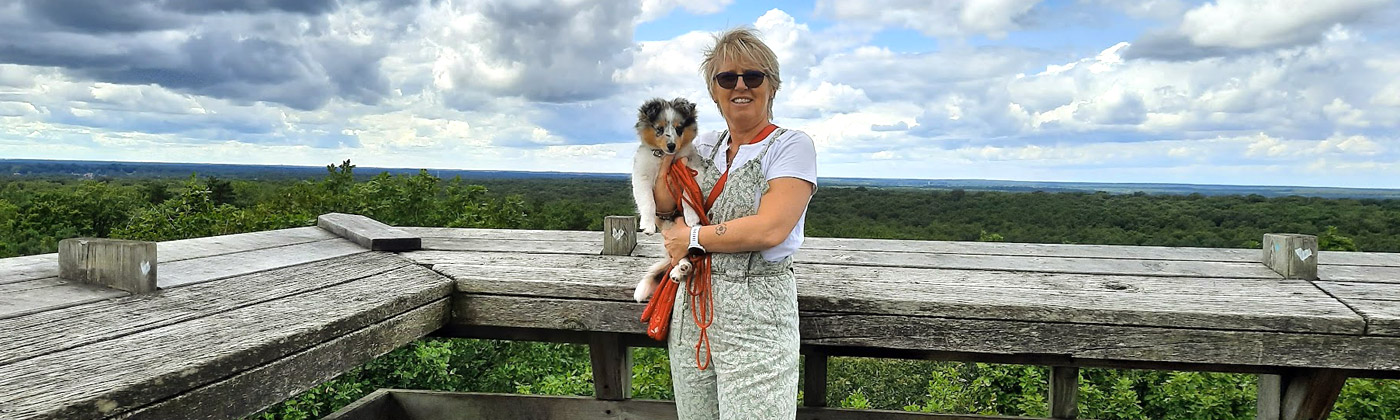 Lydie Canault, pet sitter et médiatrice animalière du Trèfle des Pattounes