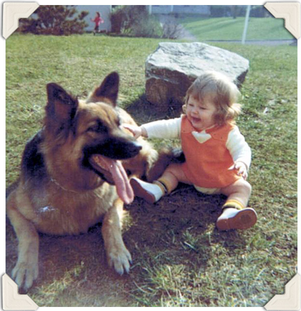 J'ai grandi au milieu des chiens