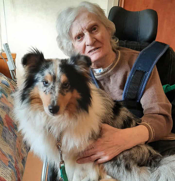 Médiation animale en EHPAD pour personnes âgées